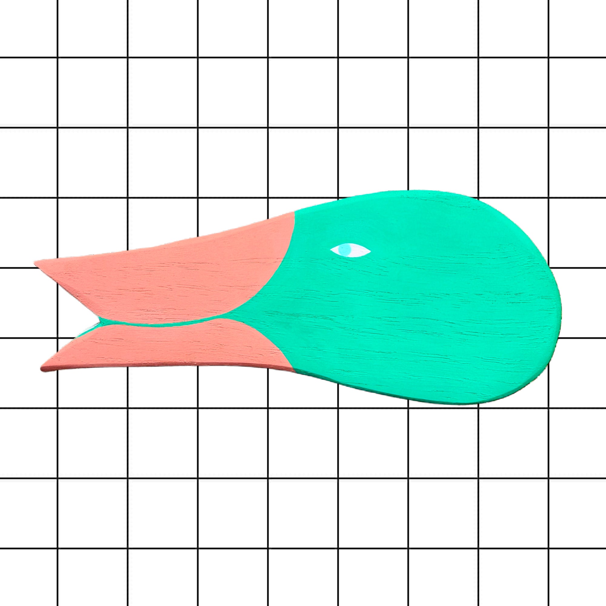 Duck - Pecan Wood Art Object