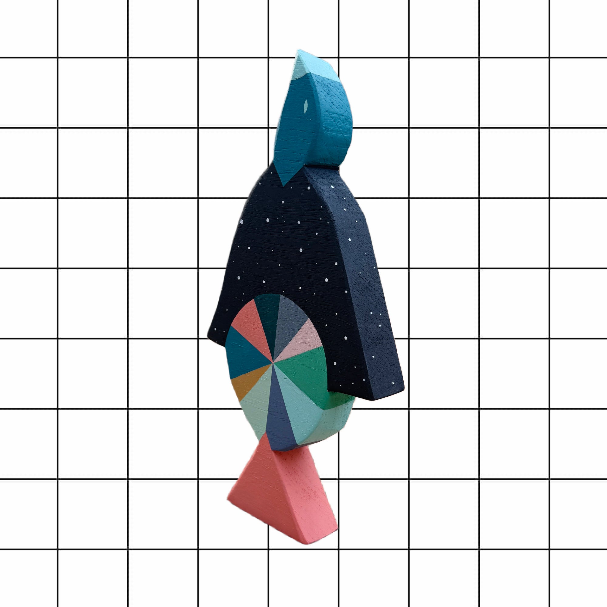 Bird - Pecan Wood Art Object