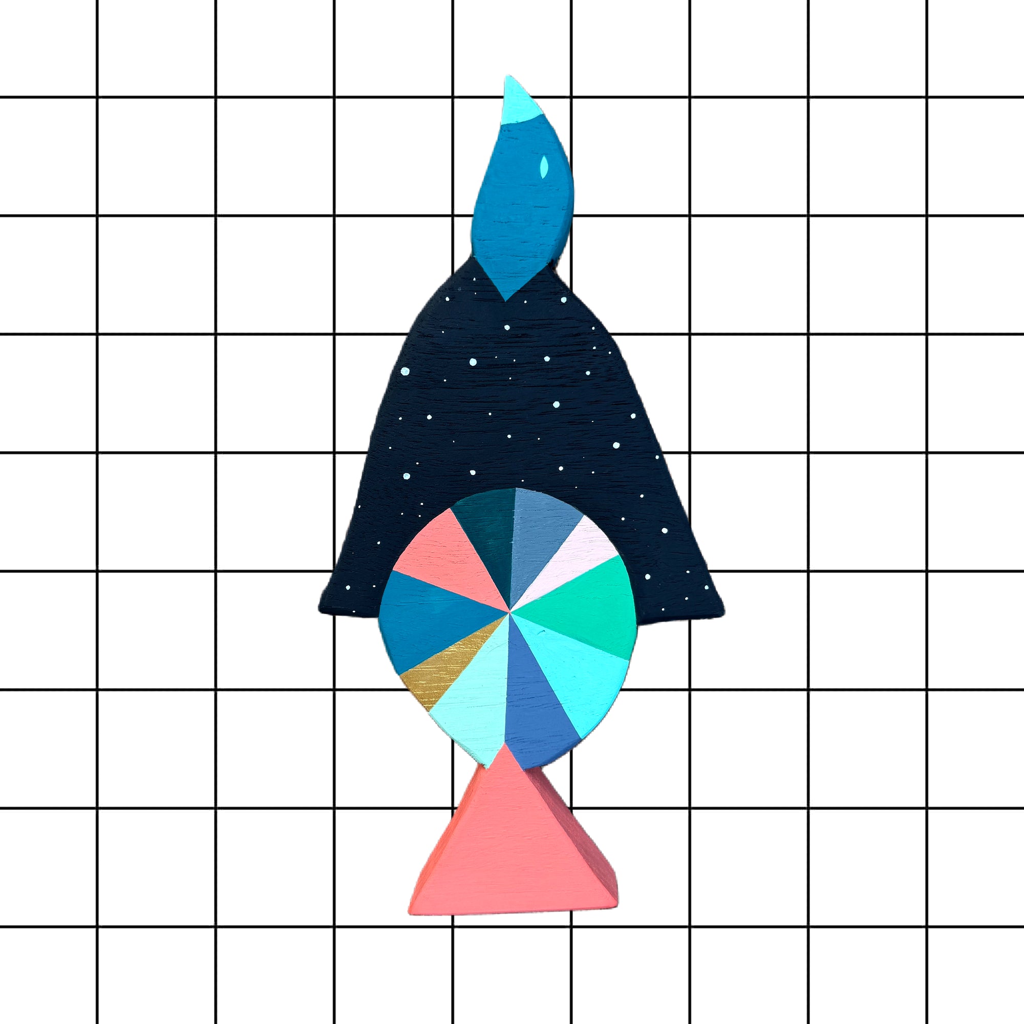 Bird - Pecan Wood Art Object