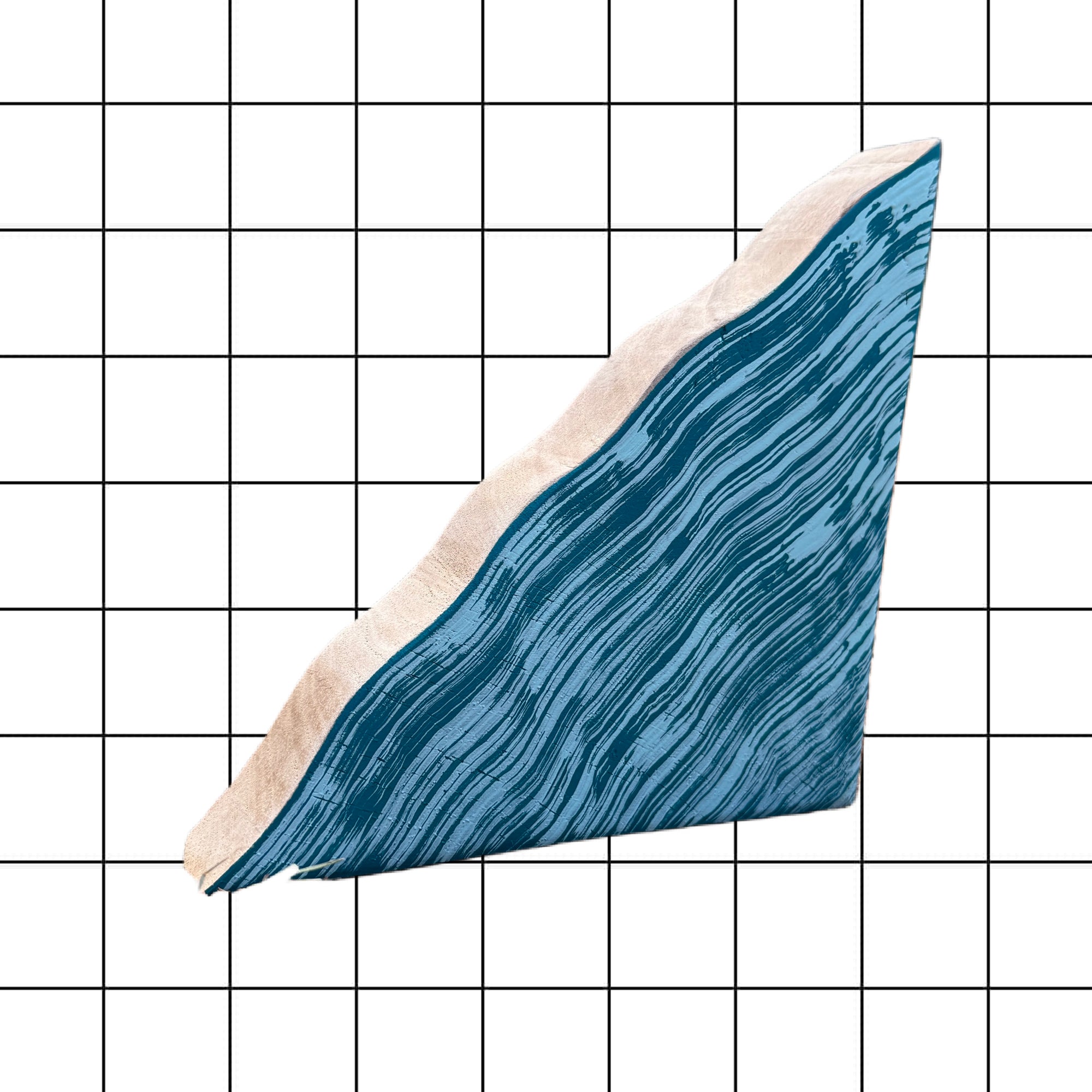 Wave - Pecan Wood Art Object