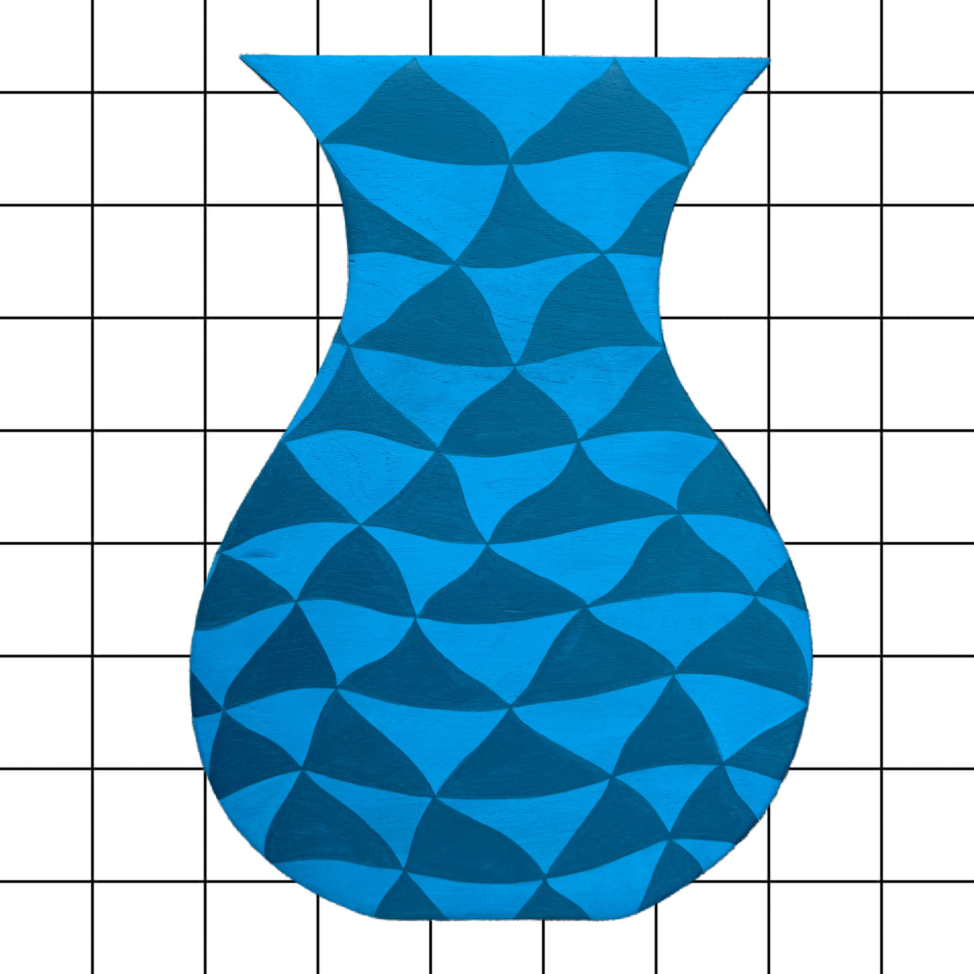 Pattern vessel - Pecan Wood Art Object