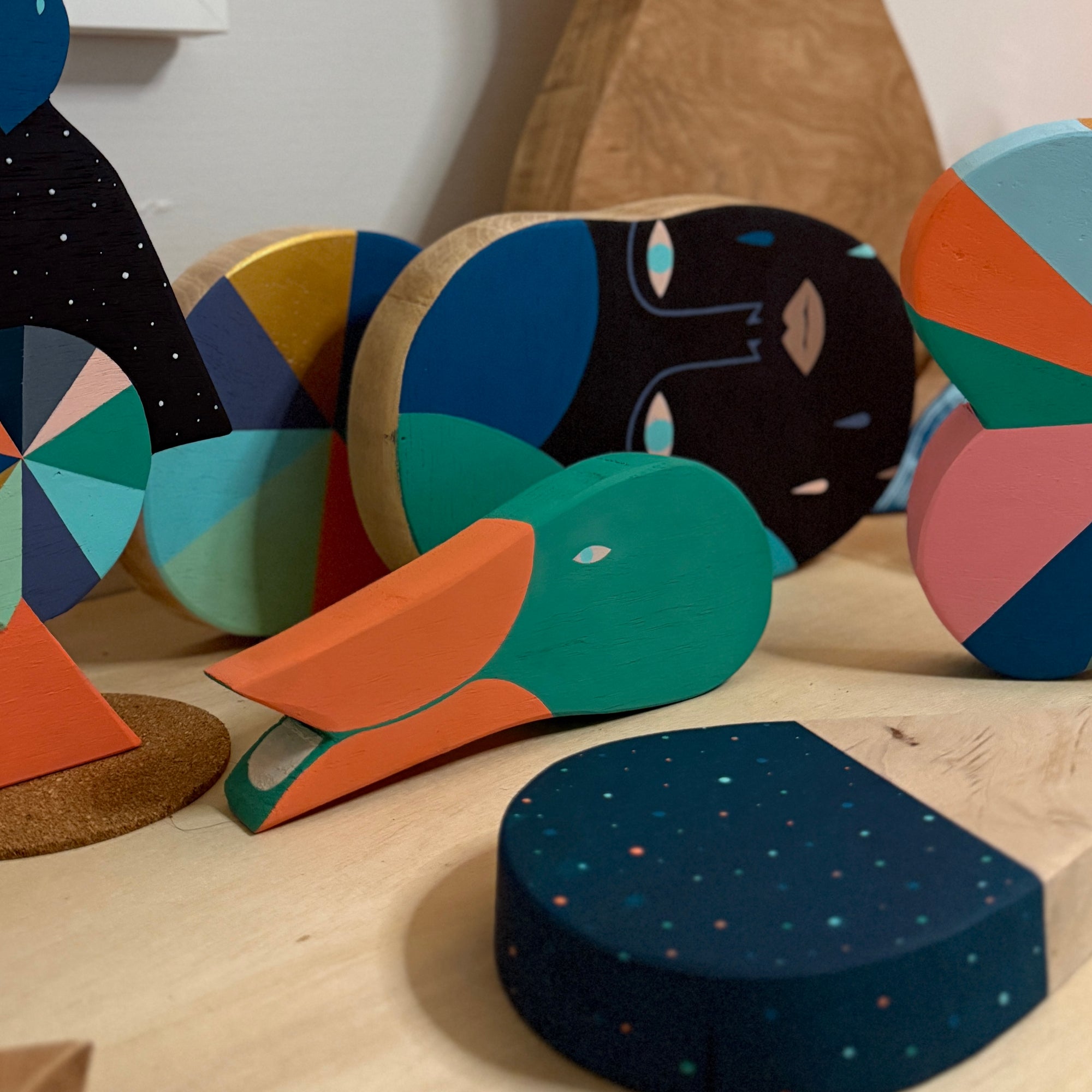 Duck - Pecan Wood Art Object